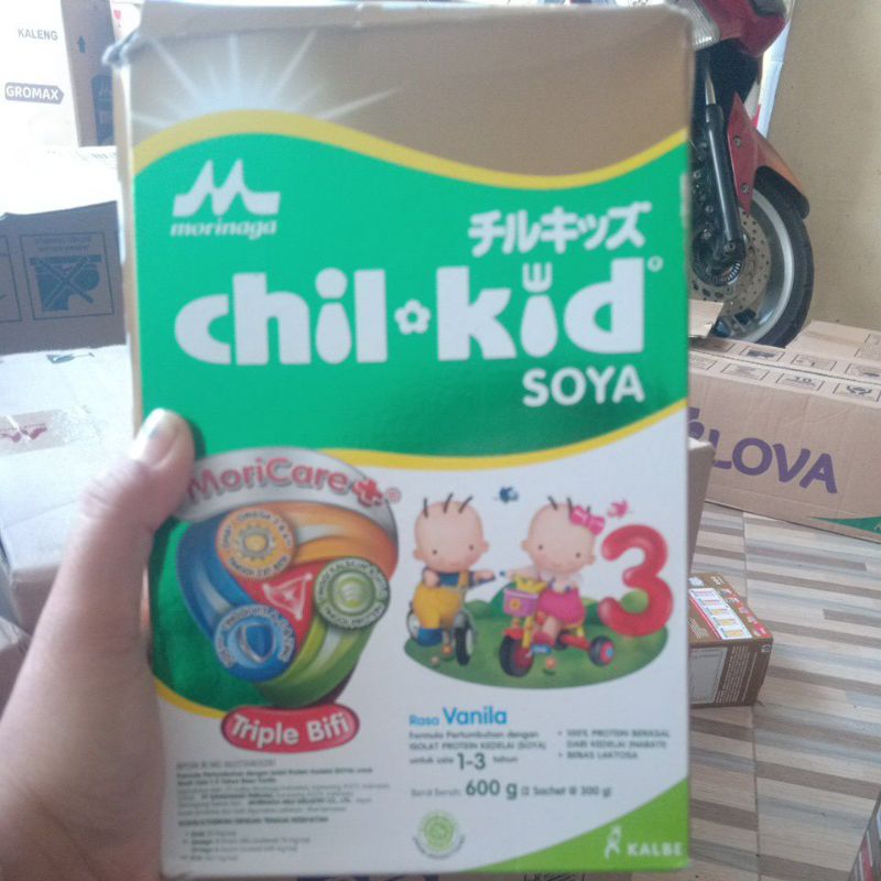 

CHILKID SOYA VANILA 600GR Agustus EXP 2026