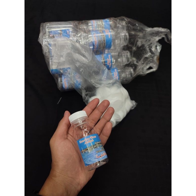 Botol zam zam  80 ML isi 25 botol,botol zam zam 80 ml,kemasan air zam-zam,botol zam zam kecil,botol 