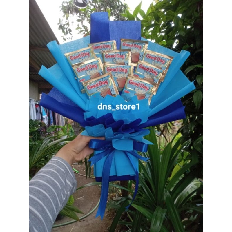

New!!! Buket kopi good day / bouquet kopi serba biru