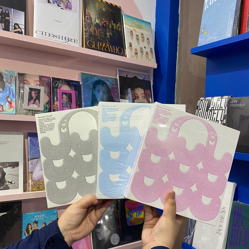 ALBUM NEW JEANS - GET UP ( Bunny beach bag ver ) RANDOM