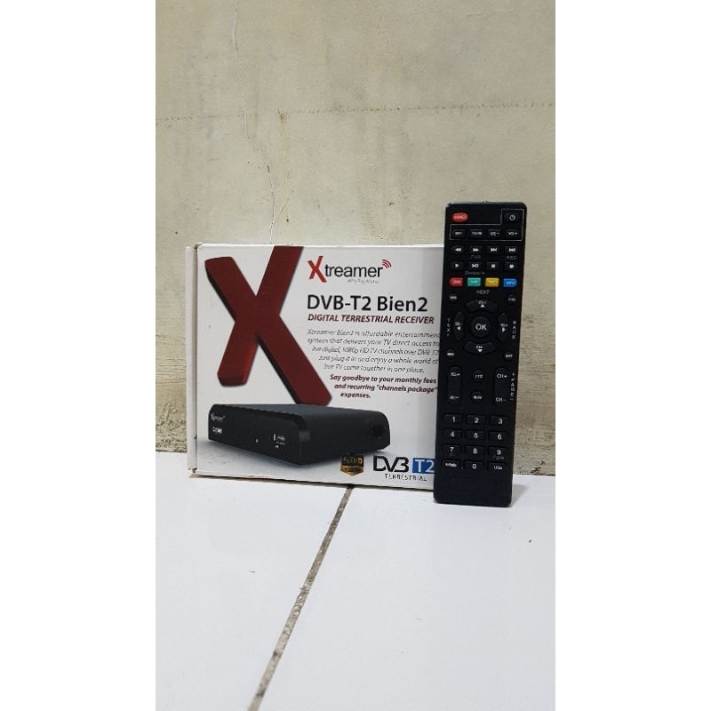 REMOTE SET TOP BOX DVB-T2 XTREAMER BIEN 2