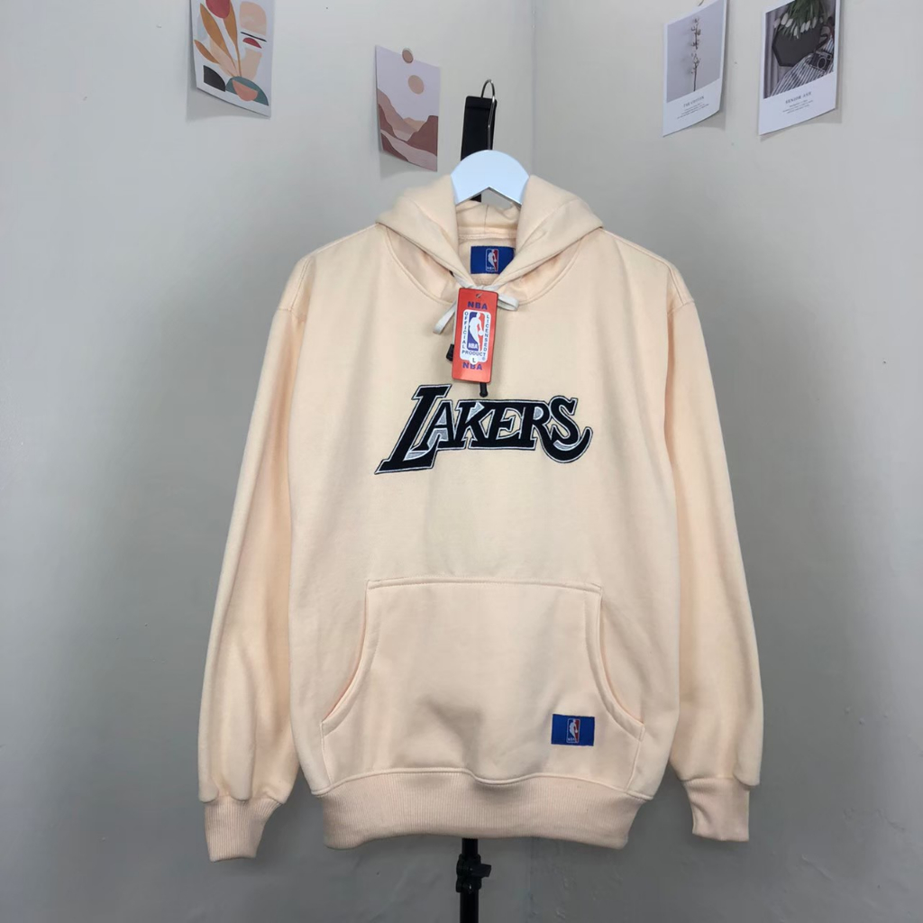 Jaket Sweater Hoodie Pria&Wanita LAKERS NBA Original / Hoodie BasketBall LAKERS NBA Terbaru