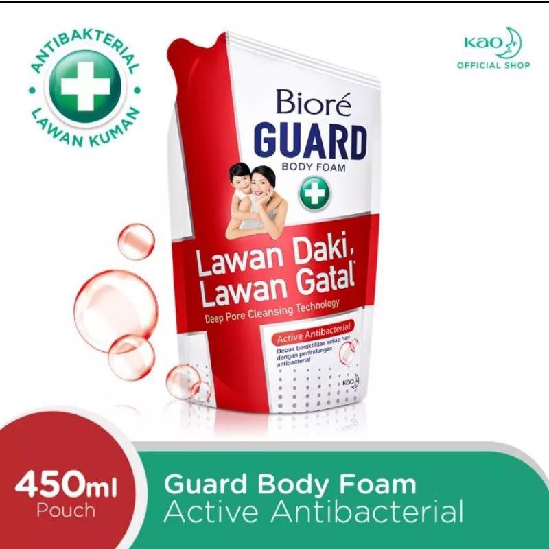 BIORE GUARD 450ML SABUN MANDI CAIR