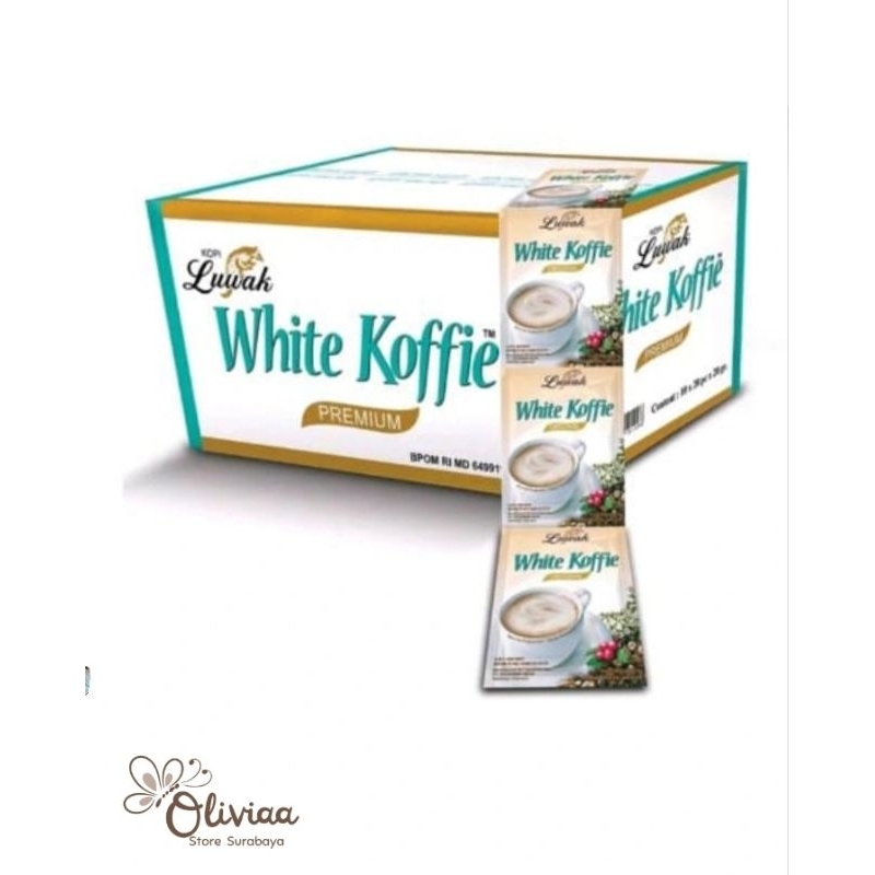 

Luwak White koffie 20gram dapat 5pcs