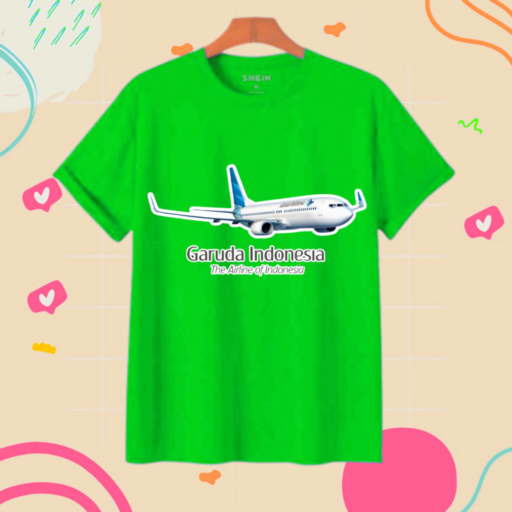 kaos anak pesawat garuda