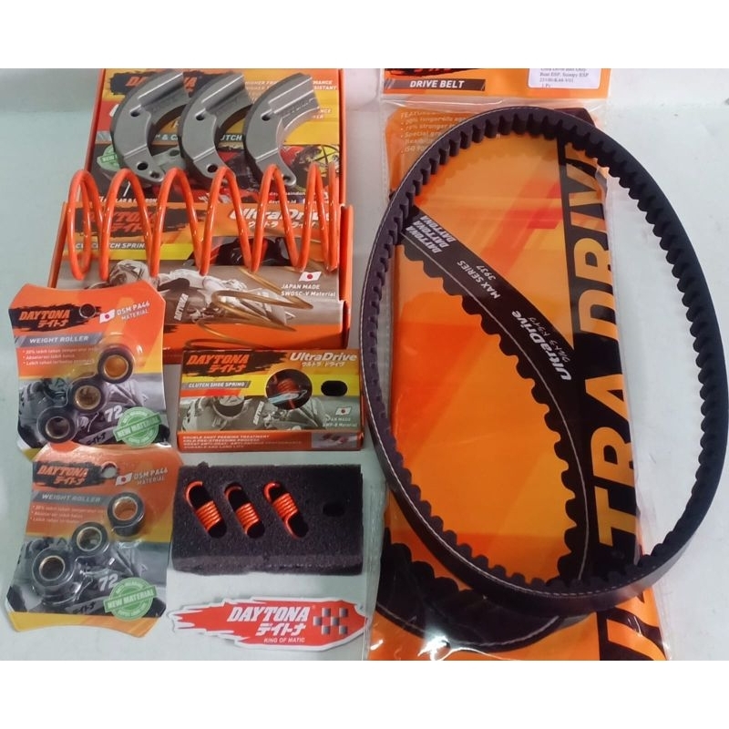 PAKETAN KIRIAN DAYTONA/FULL SET KIRIAN MATIC DAYTONA UPGRADE PERFORMA NMAX OLD NMAX NEW 155 AEROX OL