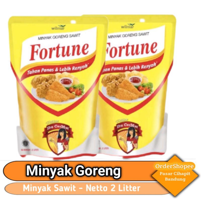 

Minyak Goreng 2 litter - Fortune ( Beli 2 + Bonus 1 Ember Bekas Eskrim )