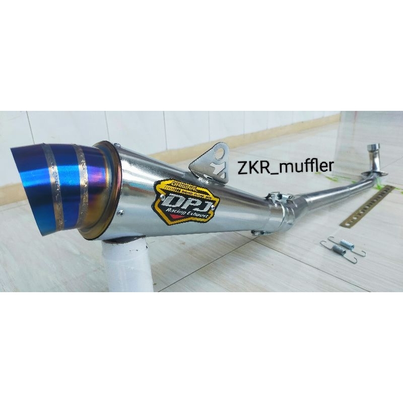 knalpot racing DPJ all bebek Supra x/Supra fit/Supra 125/Vega R/Vega ZR/Vega new/Jupiter z/Jupiter Z