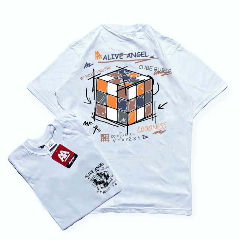 KAOS PUTIH DISTRO PRIA & WANITA LENGAN PENDEK UNISEX T-SHIRT CLOTHING BAJU DISTRO ORIGINAL SURFING
