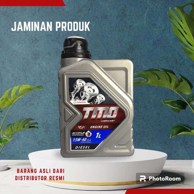 TOYOTA OLI SAE 15W/40 15W-40 15W40 / TMO 1 LITER / TMO / OLI MOBIL PAJERO / REBORN / TOYOTA TMO