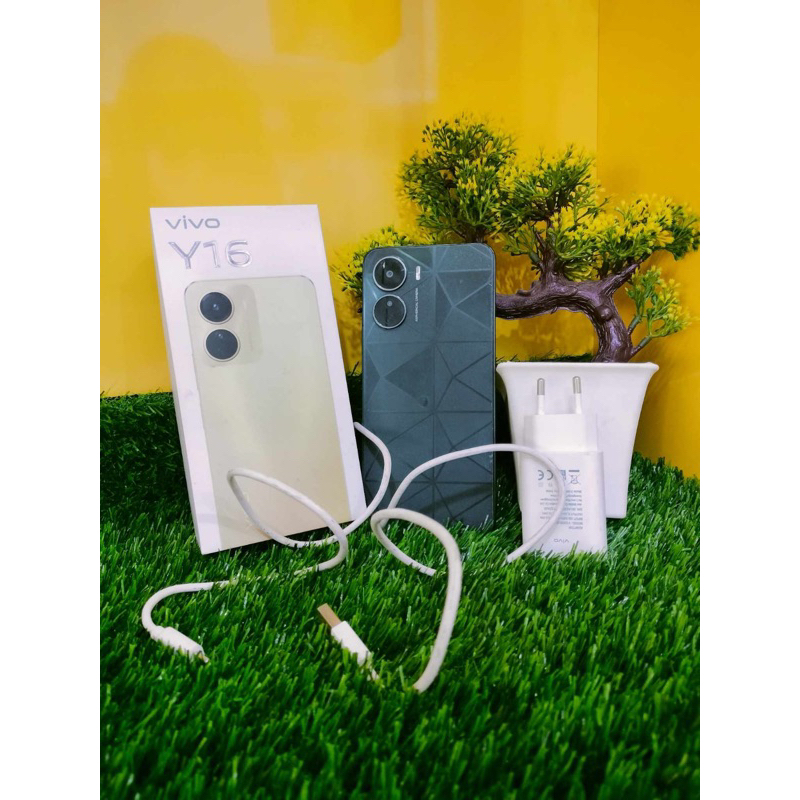 vivo Y16 3/32 fullset minus lecet pemakaian