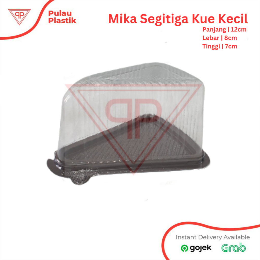 Mika Cake Segitiga / Mika Kue Potong / Mika Slice Cake / CT Segitiga ISI 50 PCS