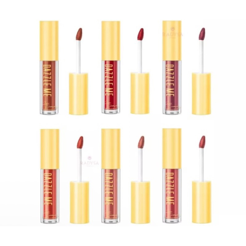 DAZZLE ME Velvet Matte Lip Cream | Vitamin E Waterproof Lipstik