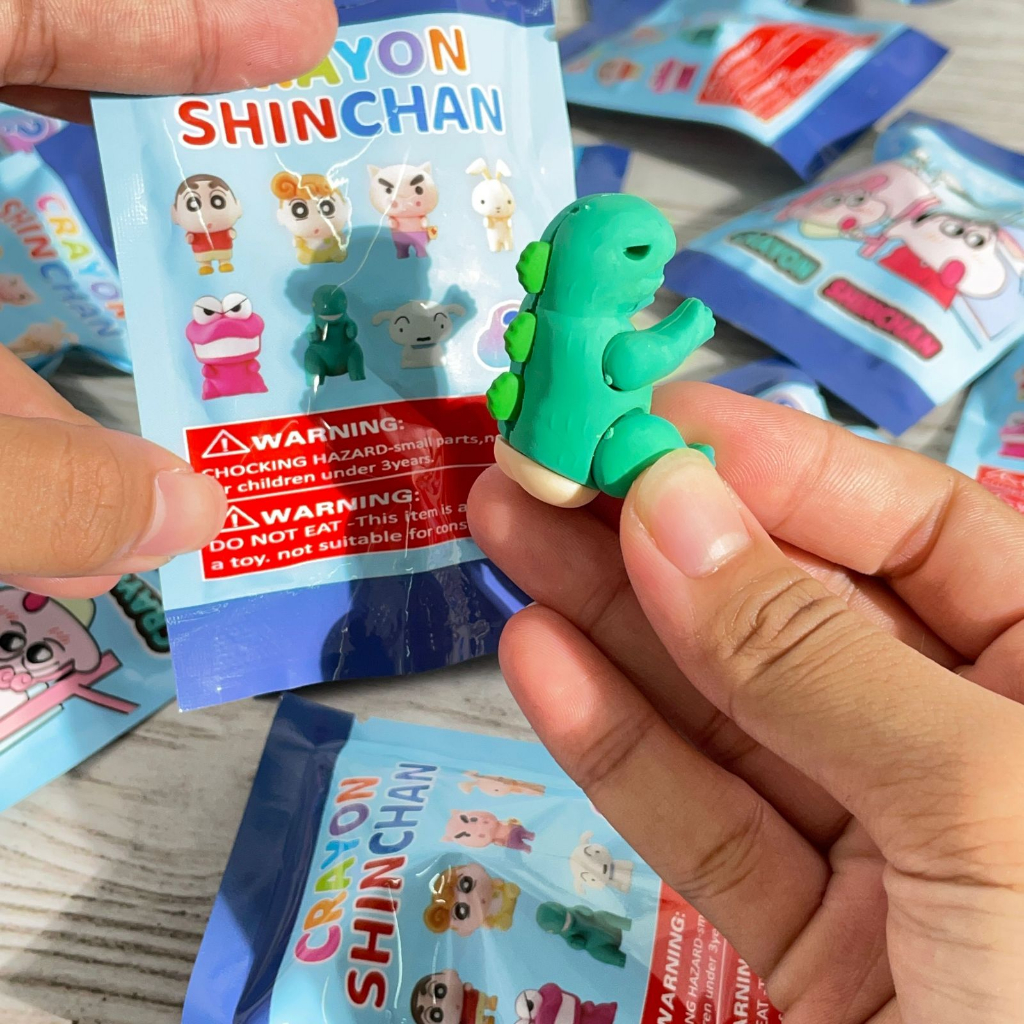 

Penghapus Misteri Shinchan Plastic Bag 1 PCS Random Lucu Imut TERMURAH / Penghapus Sinchan Blind Box CUTE Unik Alat Tulis Anak Kekinian Kado Hadiah Spesial bisa Grosir dan COD