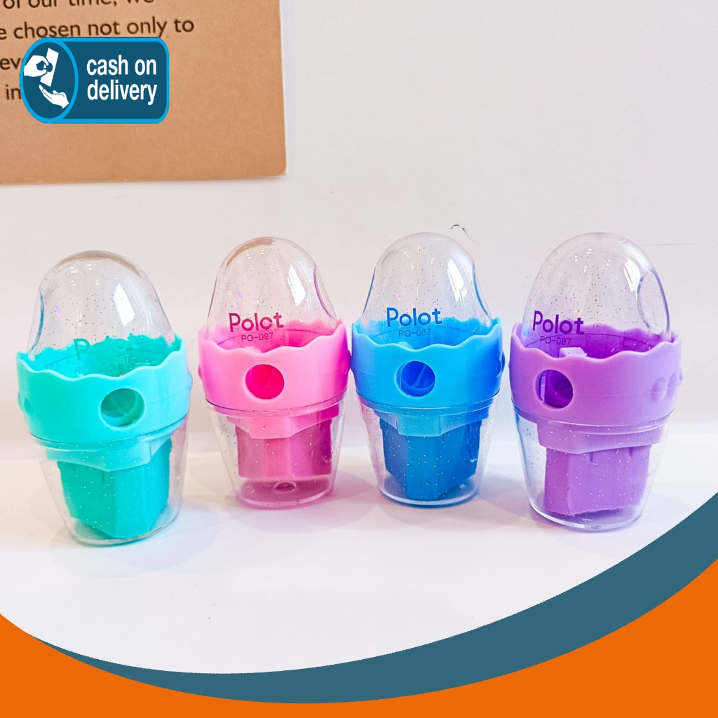 

RAUTAN 2 IN 1 PENGHAPUS POLOT ALAT-ALAT SEKOLAH AESTHETIC KOREA ERASER SHARPERNER UNIK TERMURAH TERJANGKAU