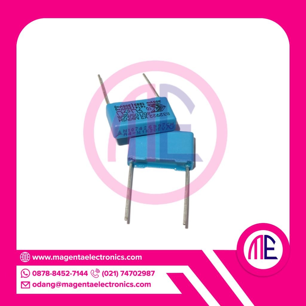 B32922 X2 MKP/SH U1K305V - B32922 X2 MKP/SH 0.1UF 10% 305V DIP2