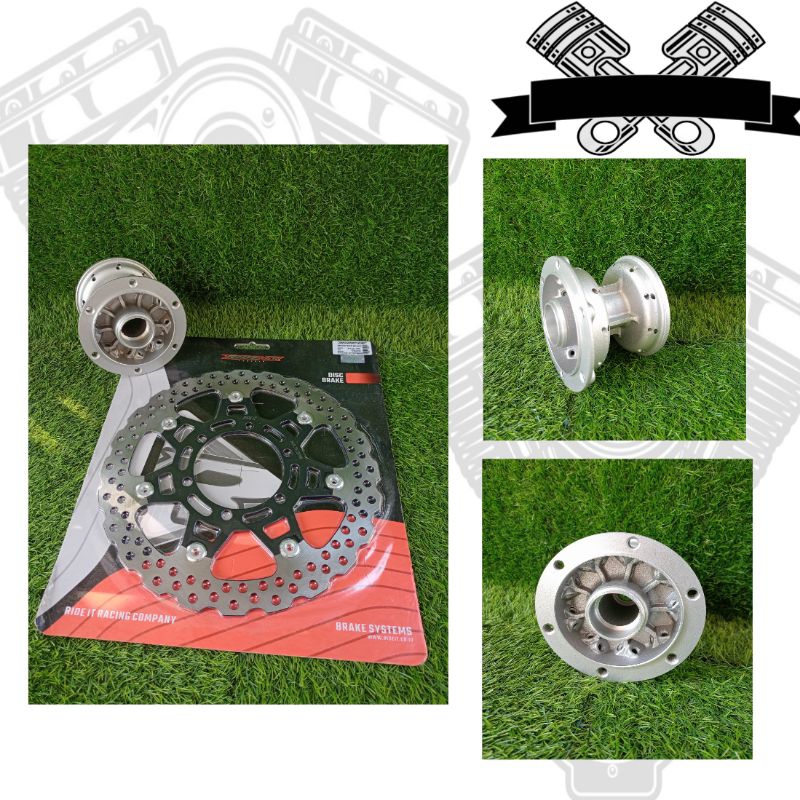 PIRINGAN DISC CAKRAM DEPAN DTRACKER KLX PIRINGAN 300MM KLX SET TROMOL