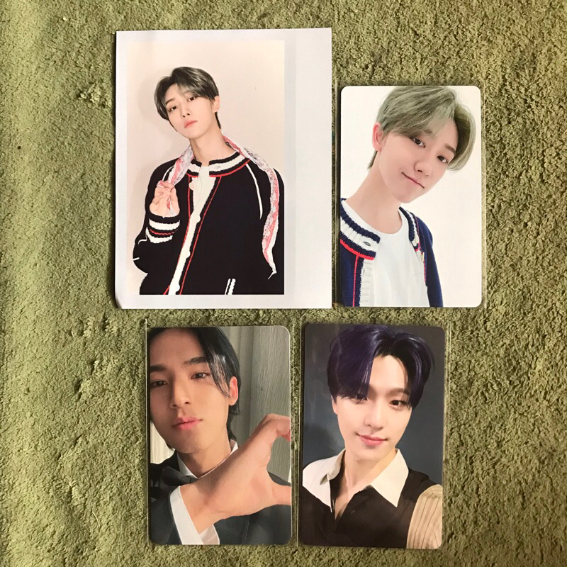 seventeen official photocard the8 sg22 mingyu fml carat ver dino memory book