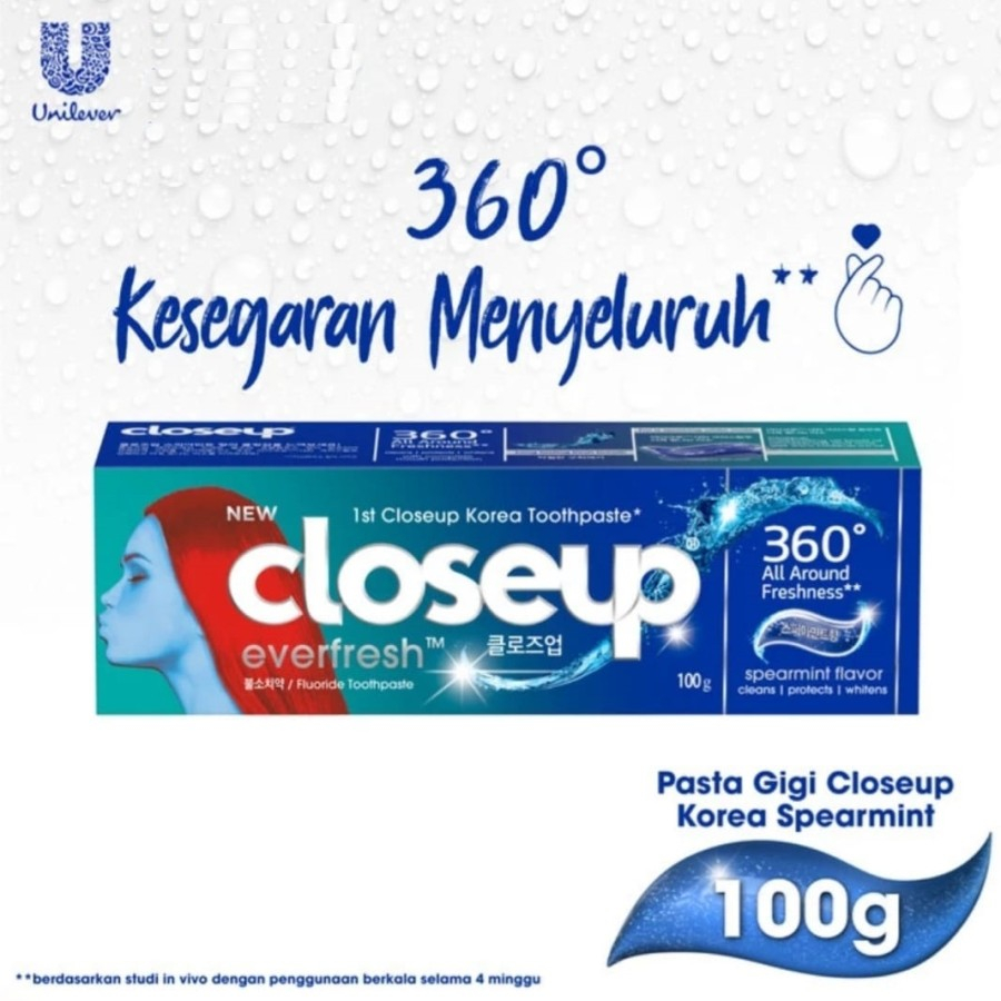 Close Up Pasta Gigi Korea Ever Fresh Spearmint 100 Gr