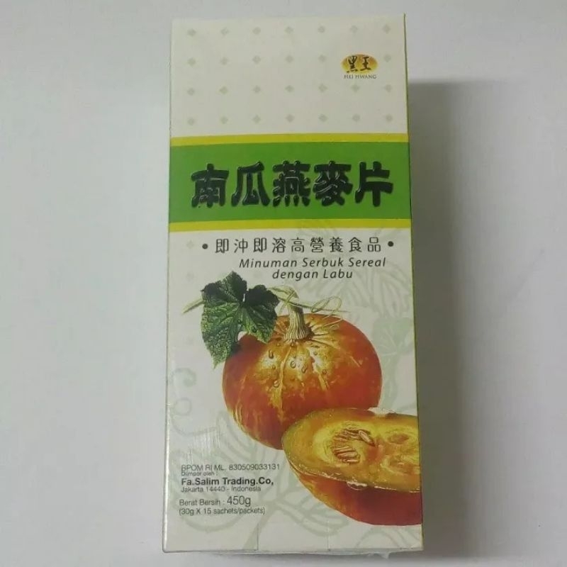 

Hei Wang pumkin oat flake minuman serbuk sereal 450gr
