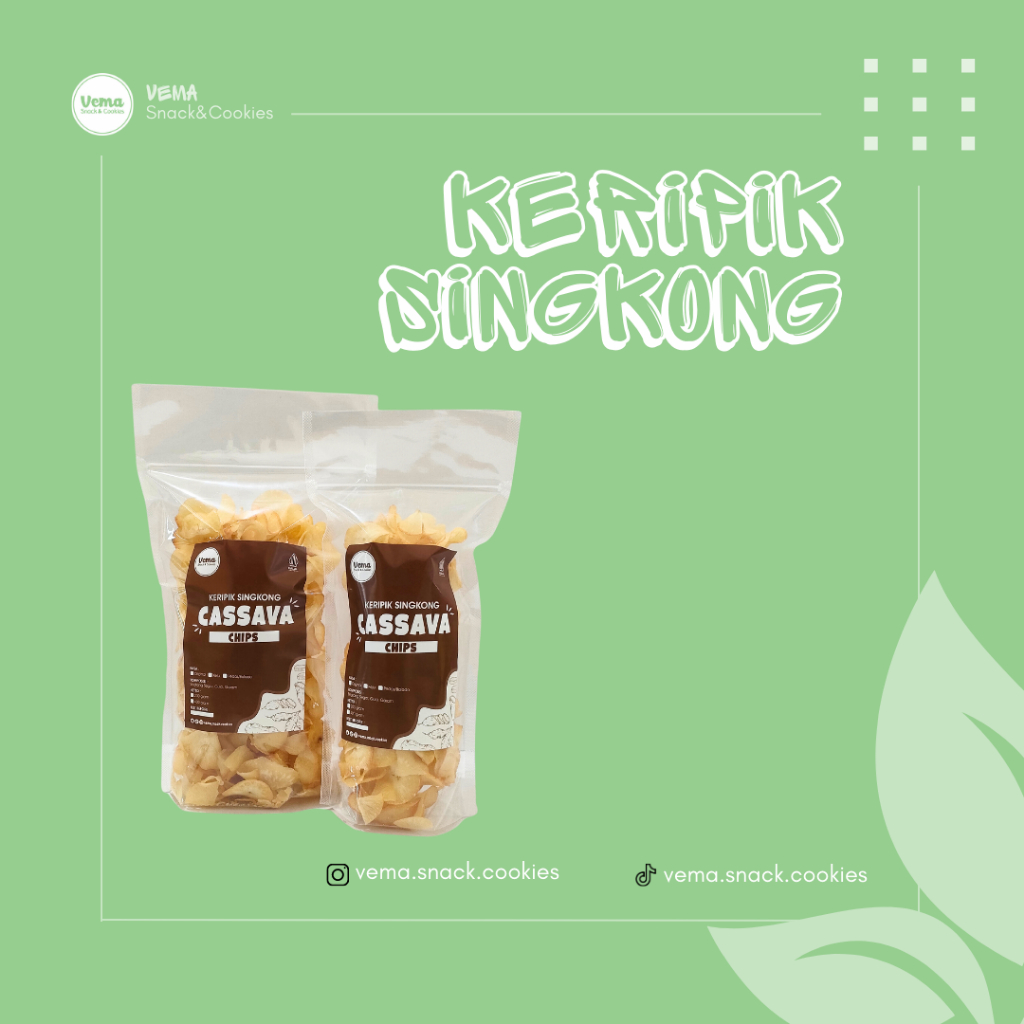 

KERIPIK SINGKONG 400 GR