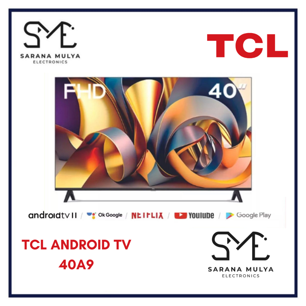 TCL Android TV 40A9 Smart Android Digital TV