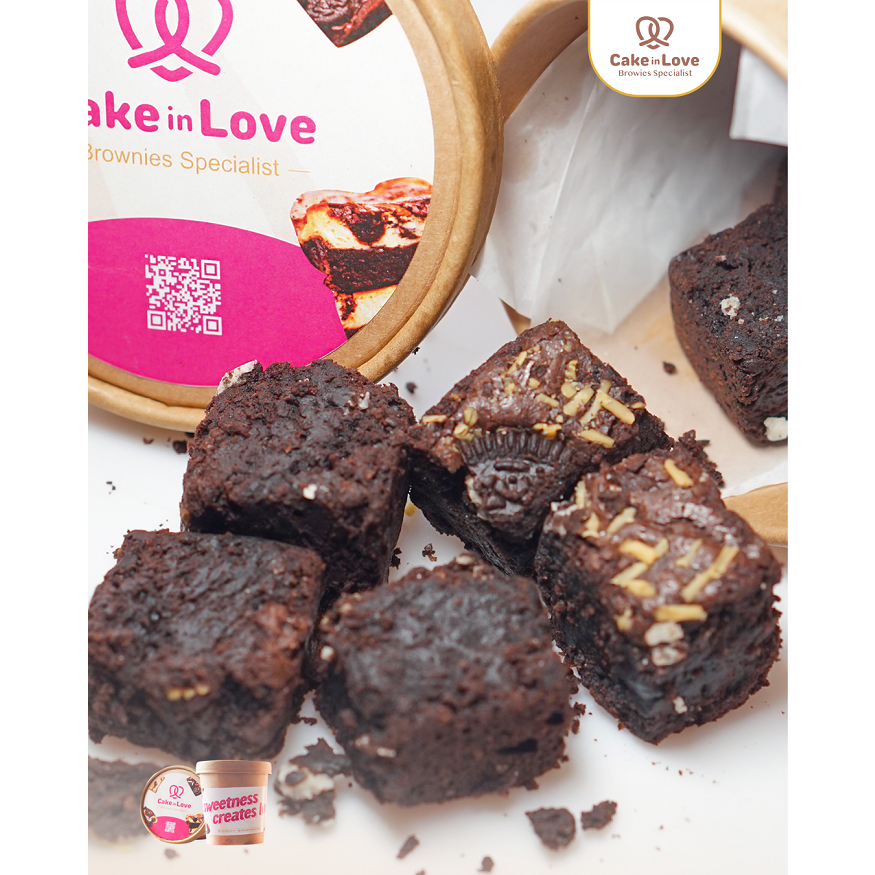 

Fudgy Brownies Cup Menu Variasi By Cake In Love
