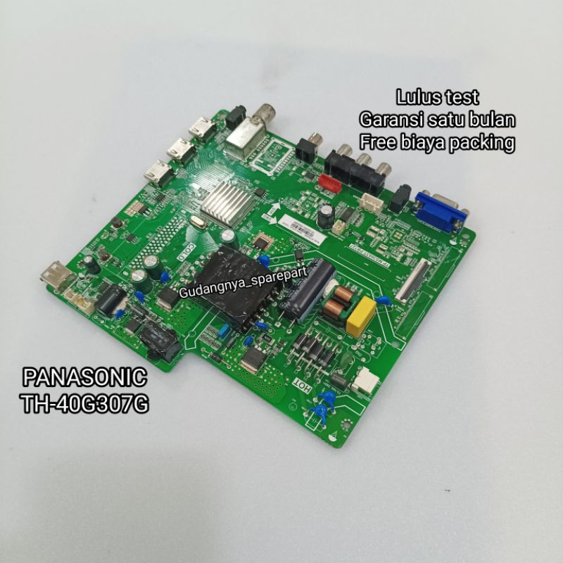 MAINBOARD PANASONIC TH 40G307G MB TH-40G307G MOBO MODUL MESIN TV MOTHERBOARD