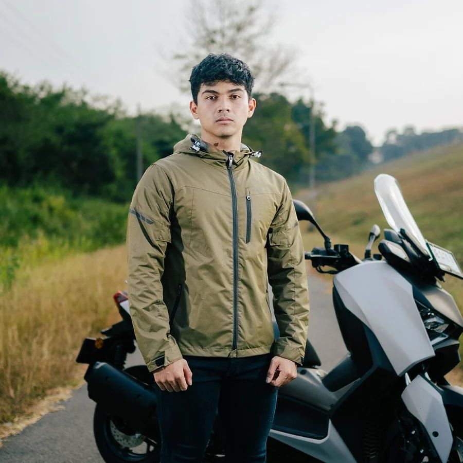 RESPIRO AXTON JACKET  "JAKET PROTECTOR" WINDPROOF DAN WATERPROOF