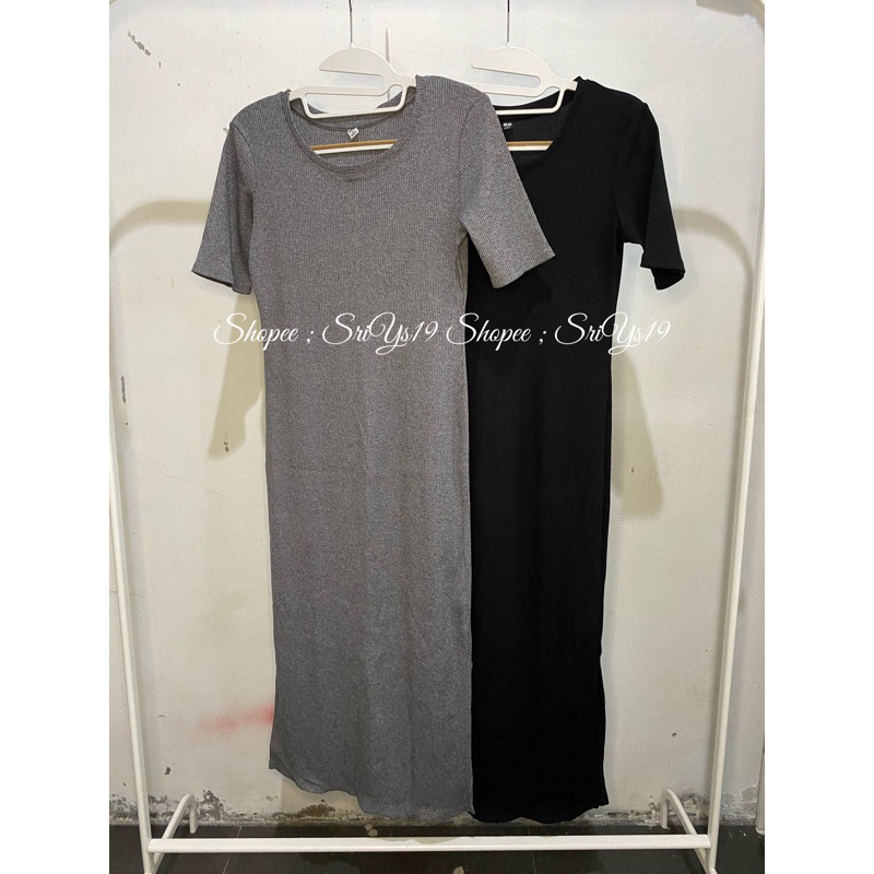 [ PRELOVED ] UNIQLO RIB DRESS ORIGINAL STORE