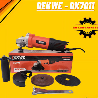 MESIN GERINDA TANGAN DEKWE DK7011GERINDA TANGAN LOW WATT 650 WATT