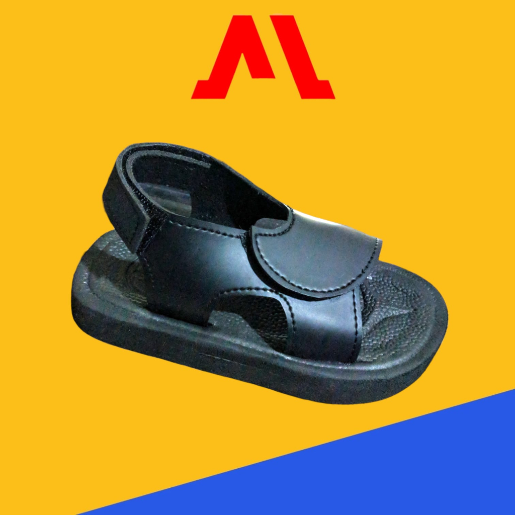 SANDAL ANAK KOKOP TALI BELAKANG MORLLESH LAKI - LAKI USIA 1 TAHUN SAMPAI 5 TAHUN