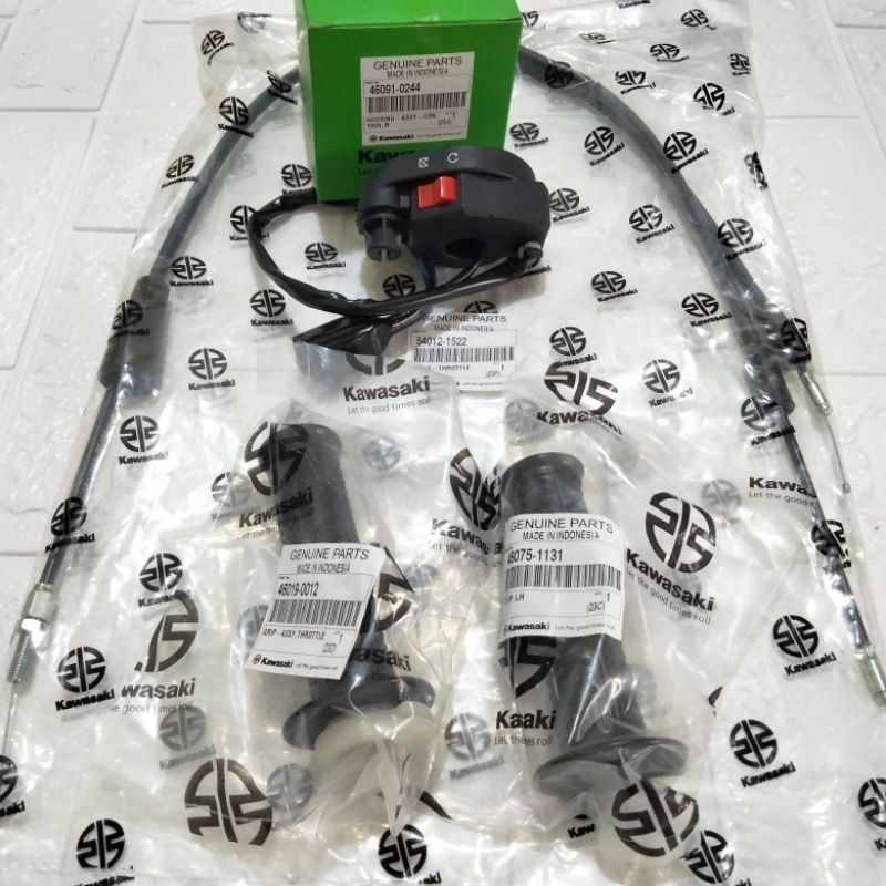 Gas Spontan Komplit Ninja RR New Original Kawasaki RX King.