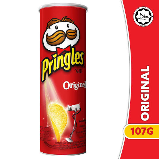 

Pringles Pringless Keripik Kripik Kentang Potato Chips Original 107 gram