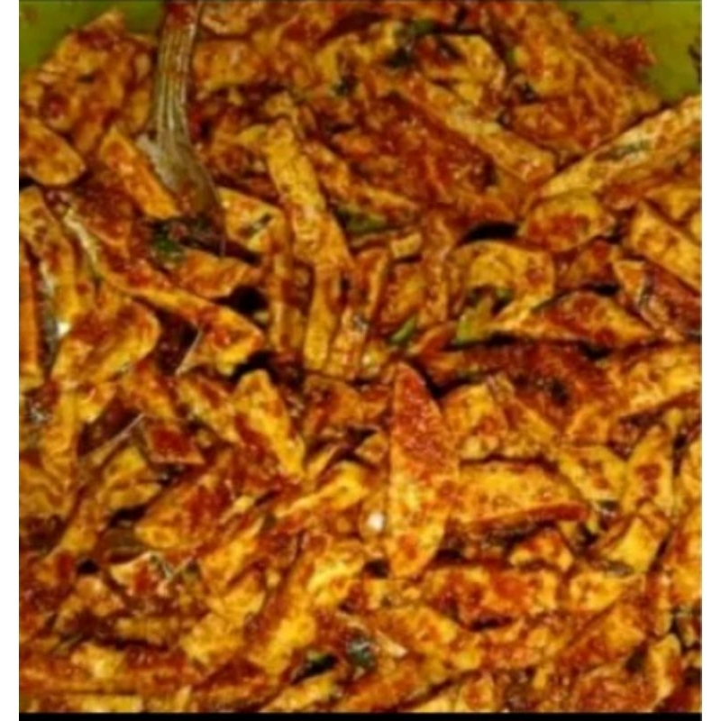 

Basreng pedas extra daun jeruk