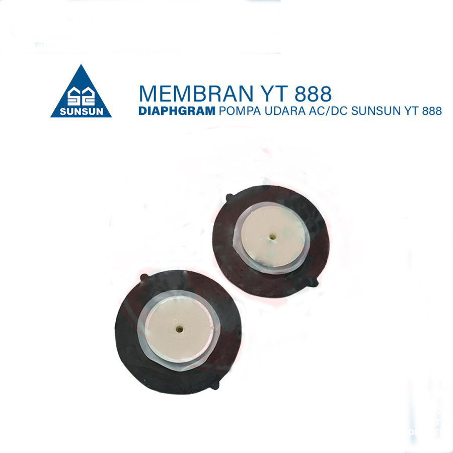 Karet Membran Sunsun YT 888 Original Speparts Sunsun (1set)