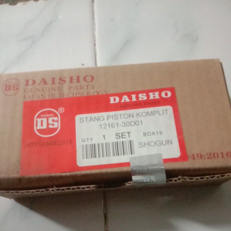 Stang seker/Conrod assy shogun 110 daisho japan