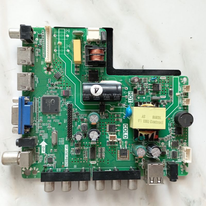 MB MOBO MAINBOARD MODULE MESIN TV JOYON 32JD218/ IKON IKE32DF/ ICHIKO S3258V2