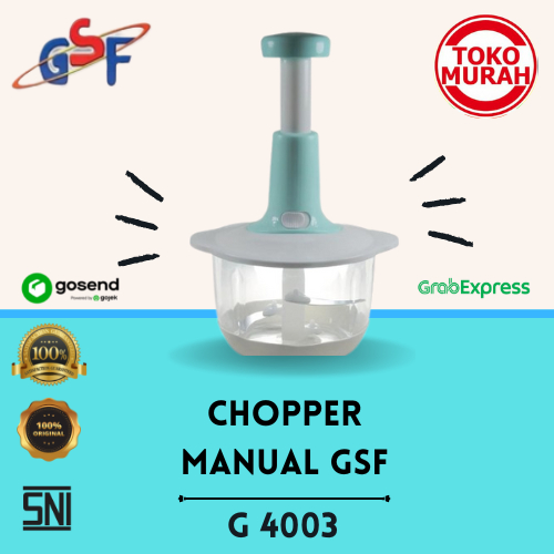 Mini Blender Chopper Capsule/Kapsul Manual Portable GSF 4003