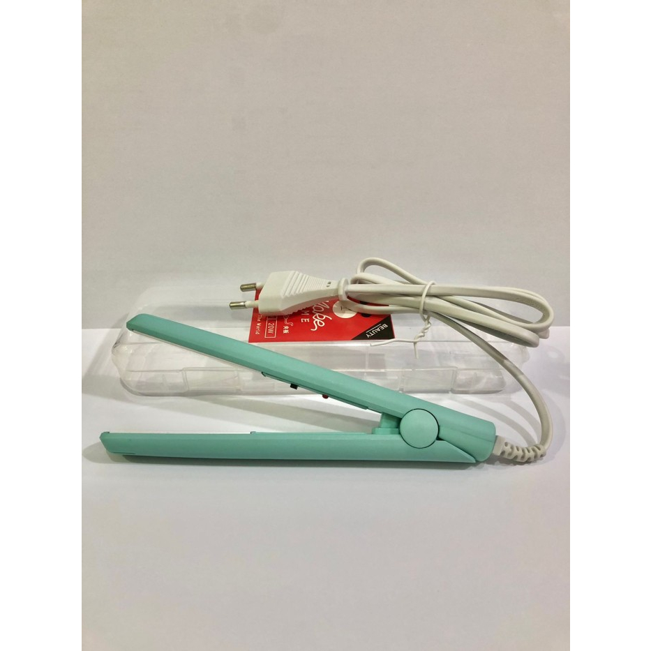 ~ HM8 ~ CATOKAN RAMBUT MINI 2IN1 LURUS DAN KERITING MAKE TIME KARAKTER / CATOKAN RAMBUT PORTABLE RAM