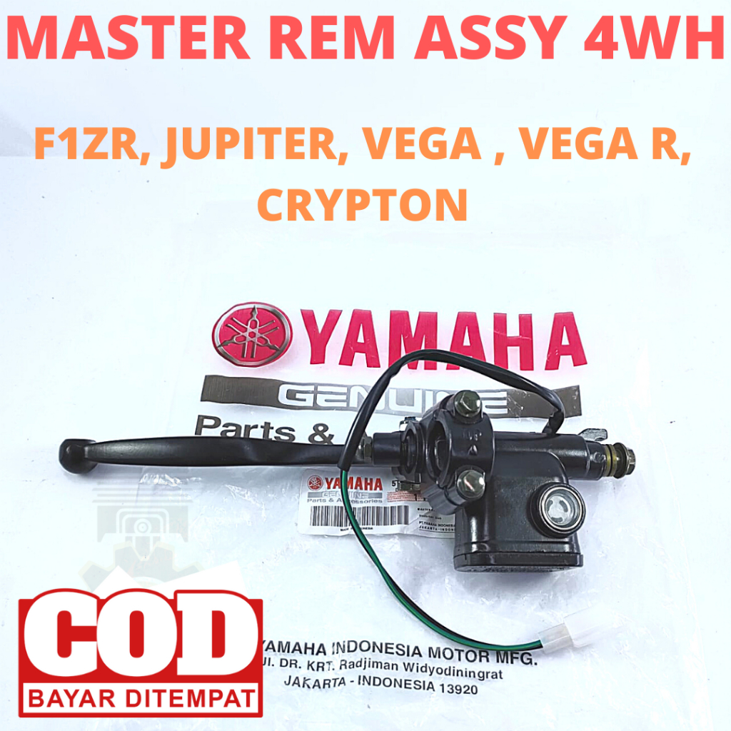 MASTER REM DEPAN F1ZR YAMAHA 4WH MASTER REM YAMAHA KUALITAS ORIGINAL ORI ASLI PRESISI PAS DAN AWET M