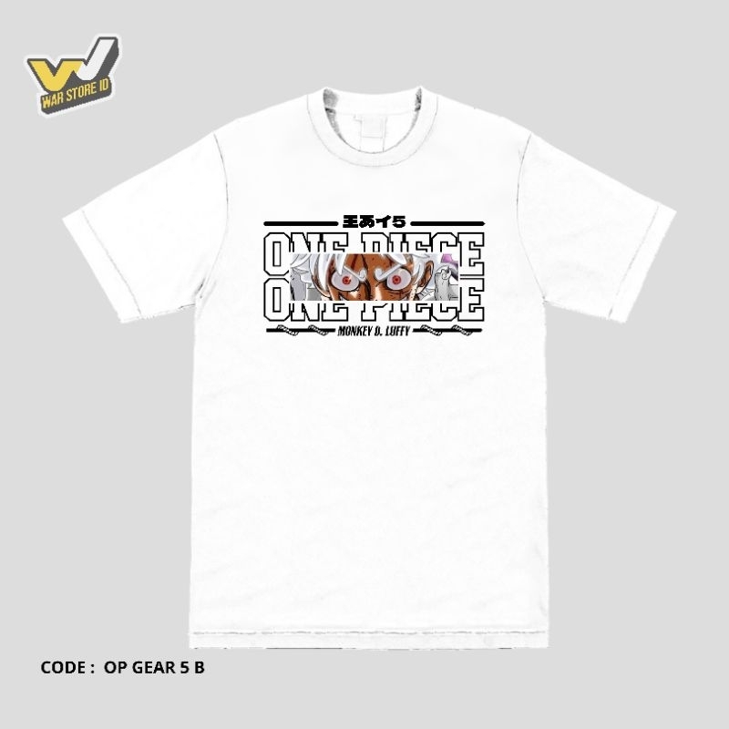 T-SHIRT One Piece | One Piece Gear 5 B | Kaos Anime
