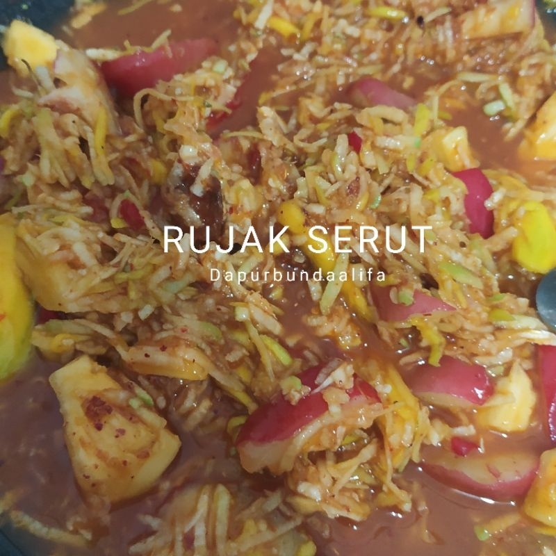 Rujak Serut , Rujak 7 bulanan , Rujak Serut enak