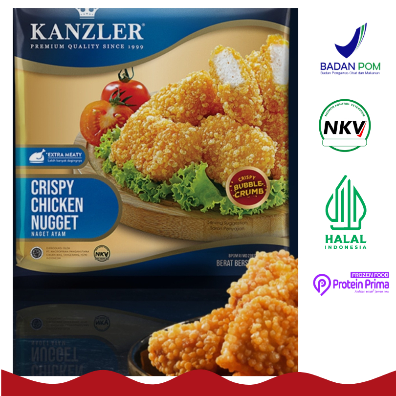 

Skanzler Crispy Chicken Nugget Bubble kanzler Chicken Nugget 450 gr