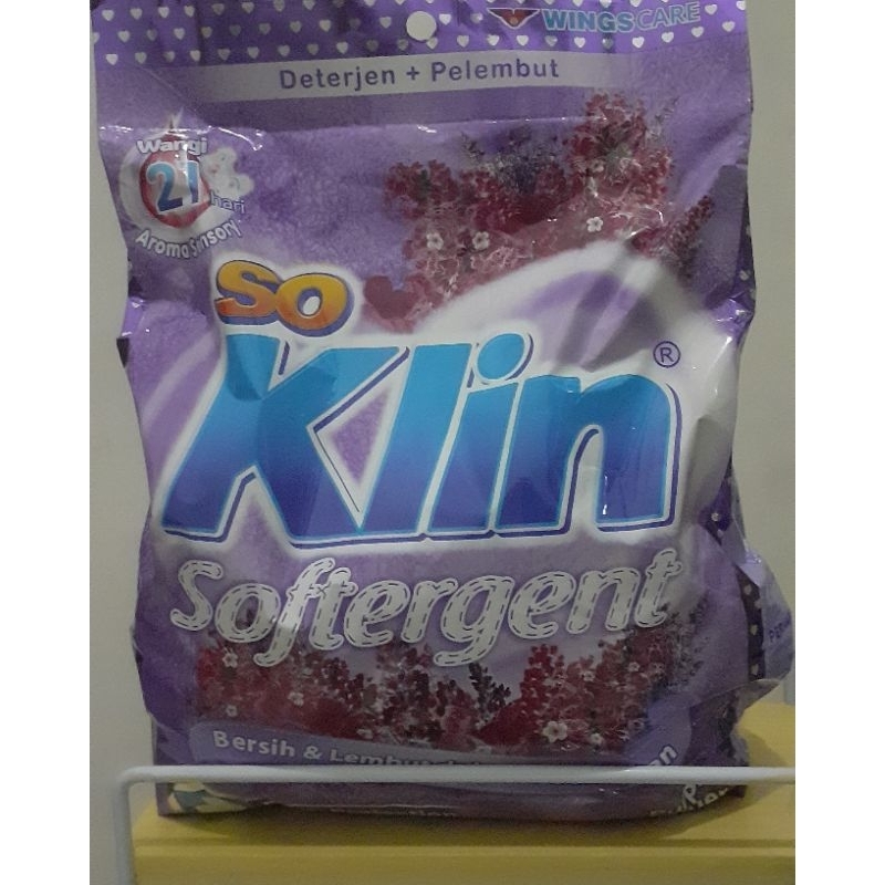 soklin softergent 770gr (tanpa piring) so klin detergen bubuk