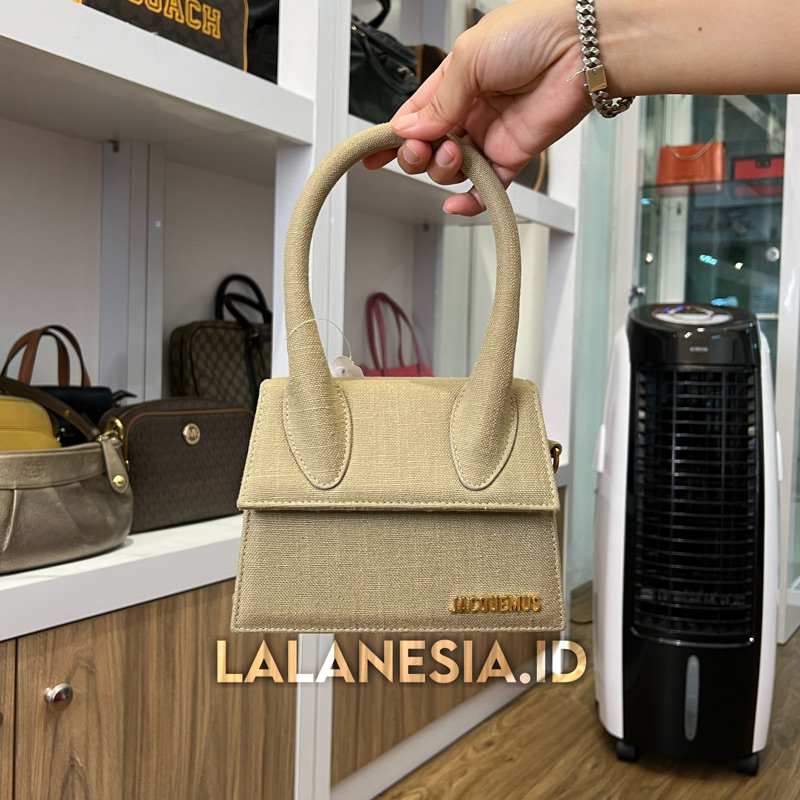 Preloved Jacquemus Women Le Chiquito Moyen Beige Bag