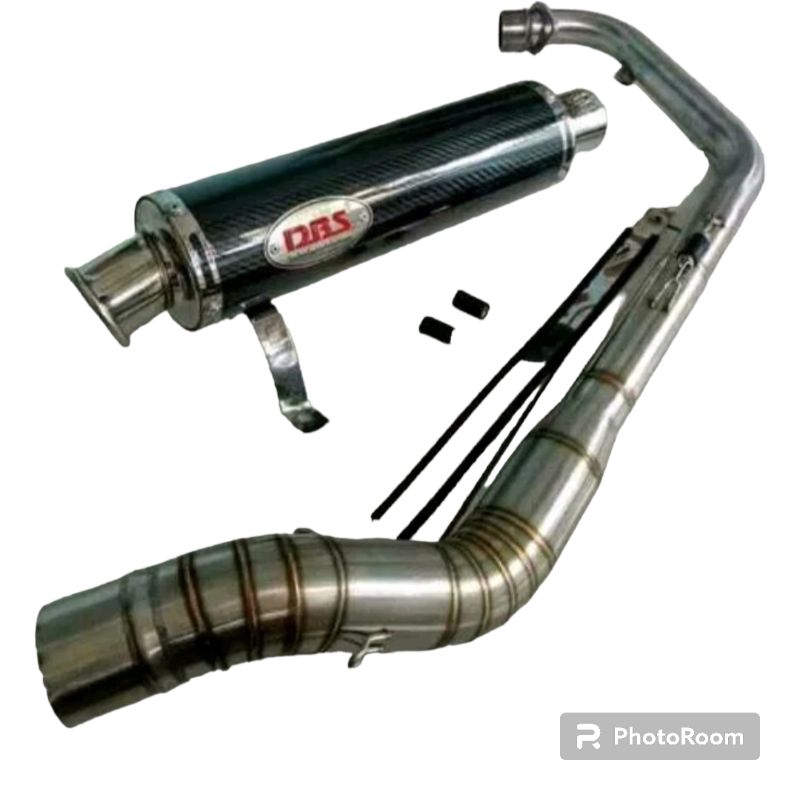 KNALPOT DBS CARBON full set tiger cbr vixion megapro verza satria fu dll