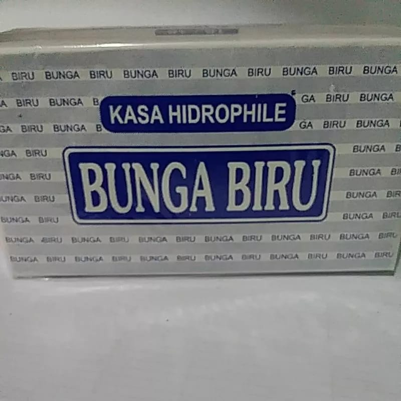 Kasa Hidrophile Bunga Biru