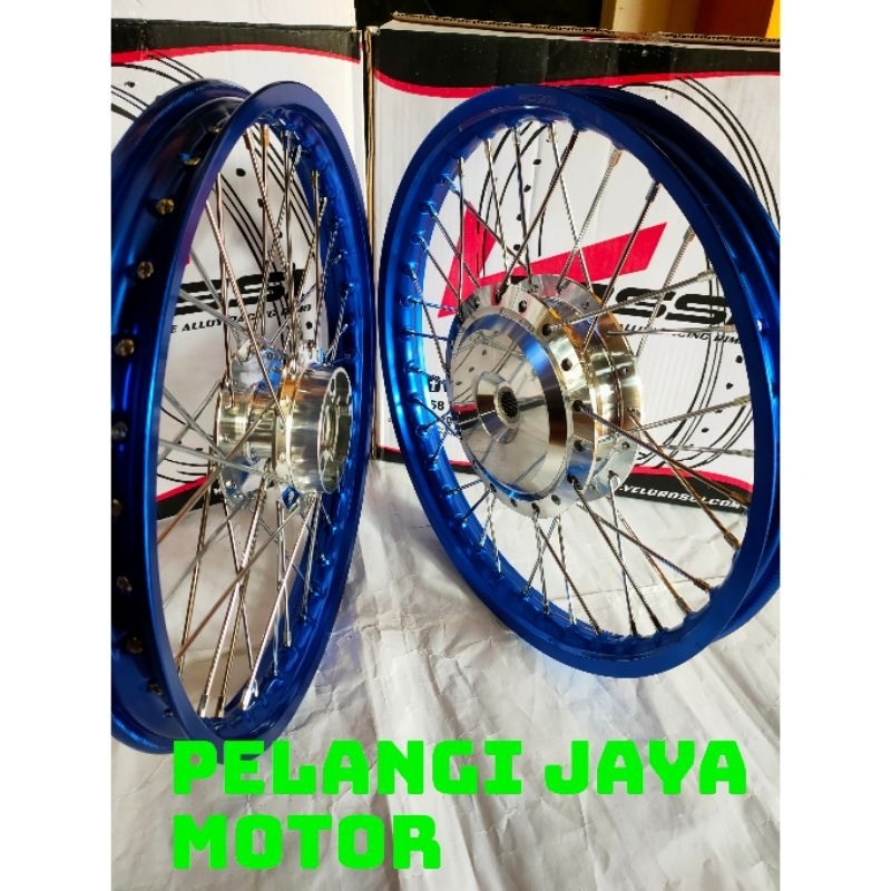 Sepaket Velg Vario Beat Scoopy Genio Spacy - Velg Tromol jari Velg Ukuran 140 140 ring17