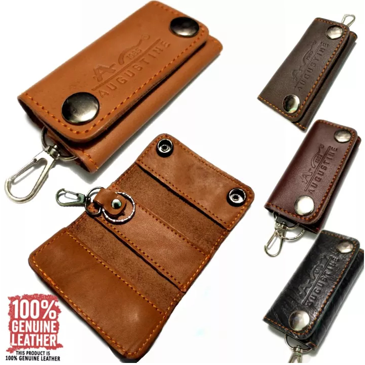 DOMPET KUNCI STNK KULIT ASLI / DOMPET STNK MOTOR KULIT ASLI / GANTUNGAN KUNCI KULIT 1 LAPIS / DIJAMI